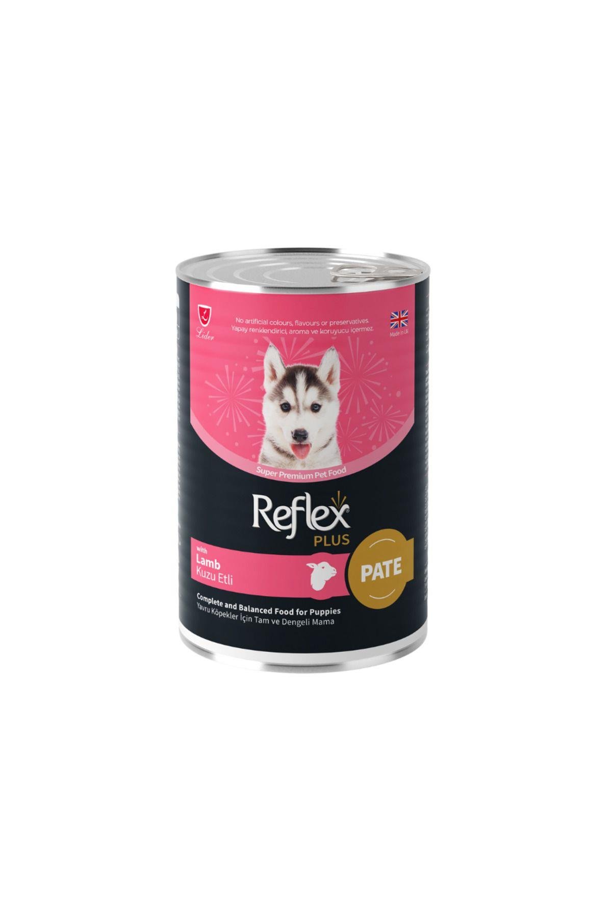 Plus Pate İçinde Et Parçacıklı Yavru Köpek Konservesi 395 Gr (12 Adet)