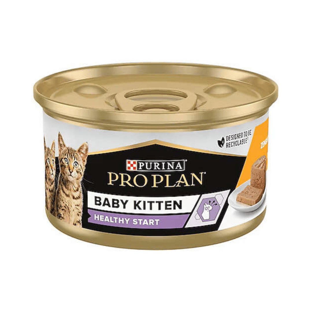 Pro Plan Baby Kitten Tavuklu Yeni Doğan Yavru Kedi Konservesi 85gr
