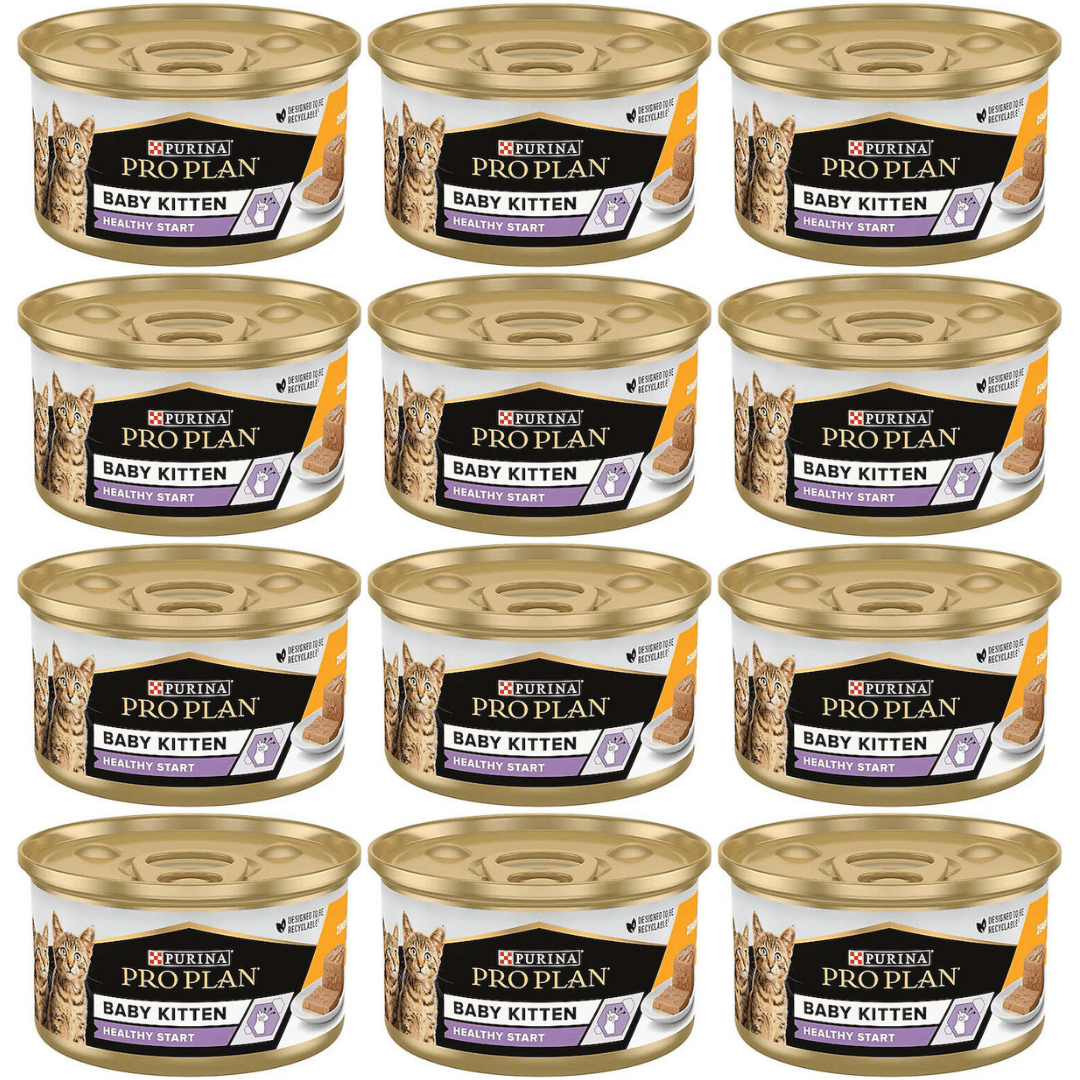Pro Plan Baby Kitten Tavuklu Yeni Doğan Yavru Kedi Konservesi 85gr - 12 Adet