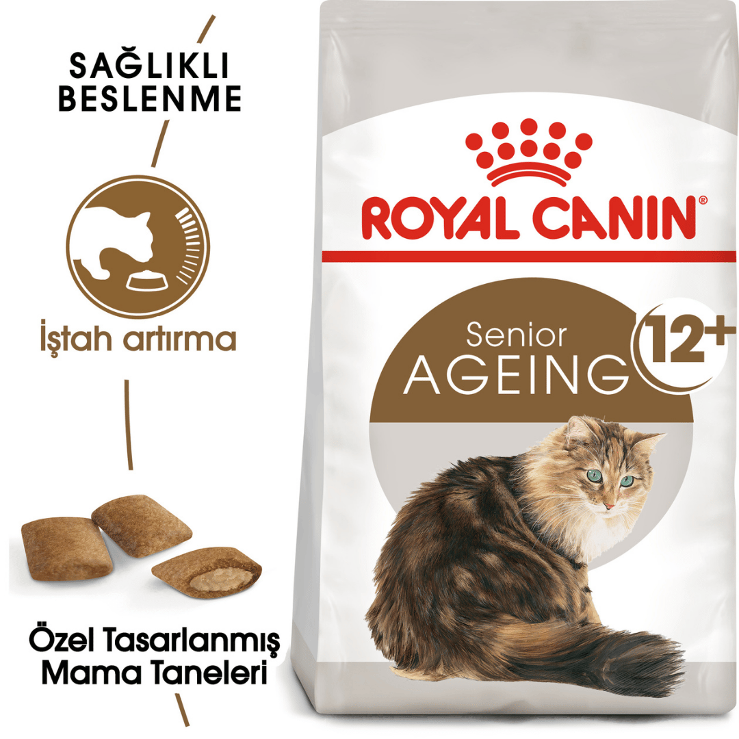 Royal Canin Ageing 12+ Yaş Üzeri Yaşlı Kedi Maması 2kg