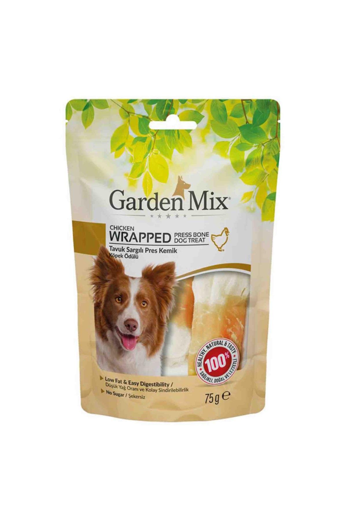Sargılı Pres Kemik Köpek Ödül Maması 75gr
