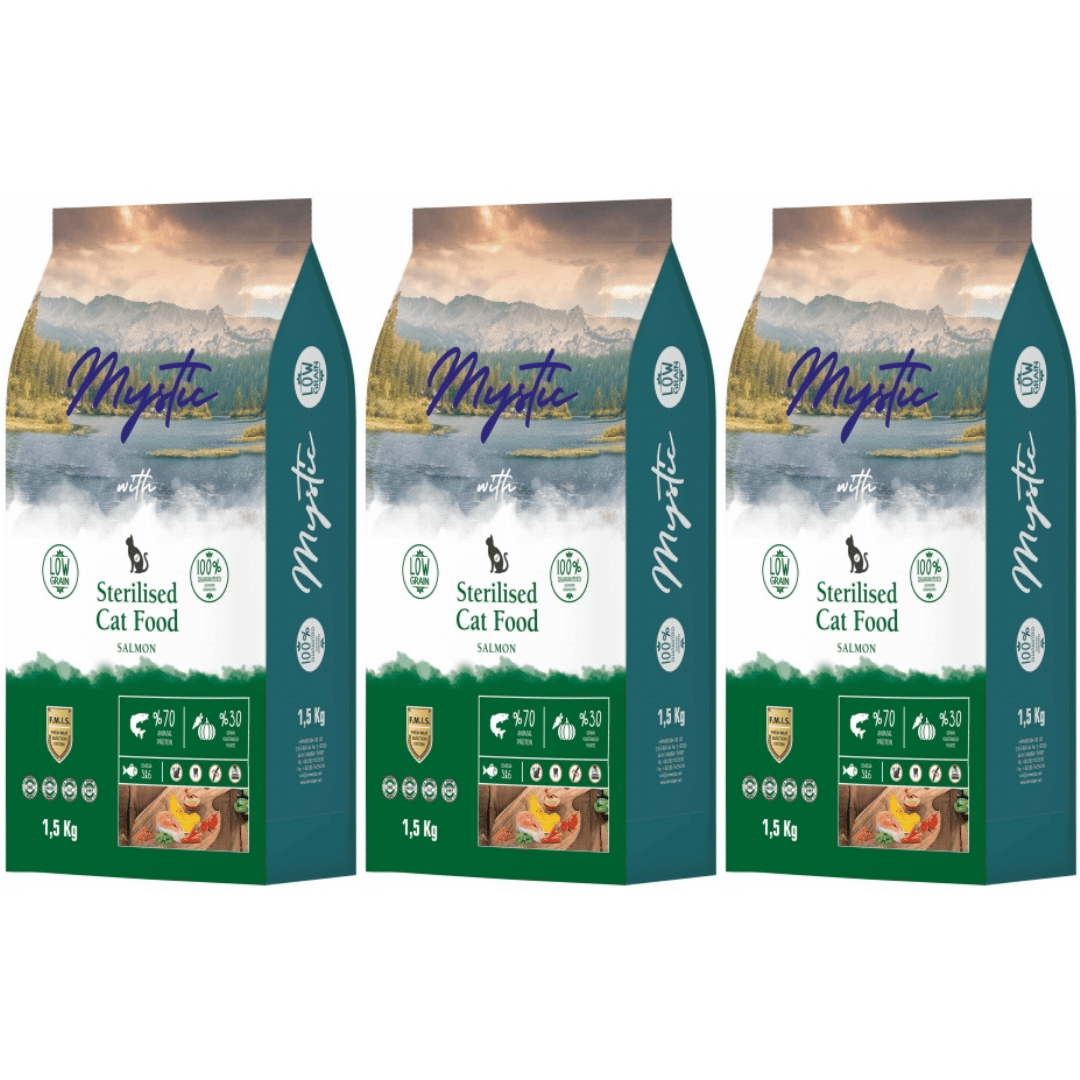 Somonlu Kısırlaştırılmış Yetişkin Kedi Maması 1.5kg - 3 Adet