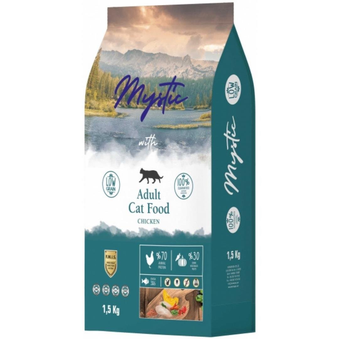 Tavuklu Az Tahıllı Yetişkin Kedi Maması 1.5kg - 3 Adet