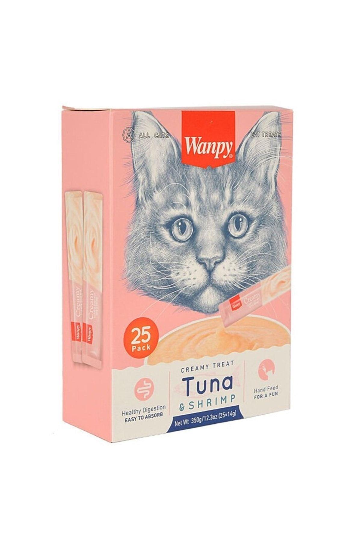 Ton Balığı Ve Karidesli Sıvı Kedi Ödülü 25x14 gr
