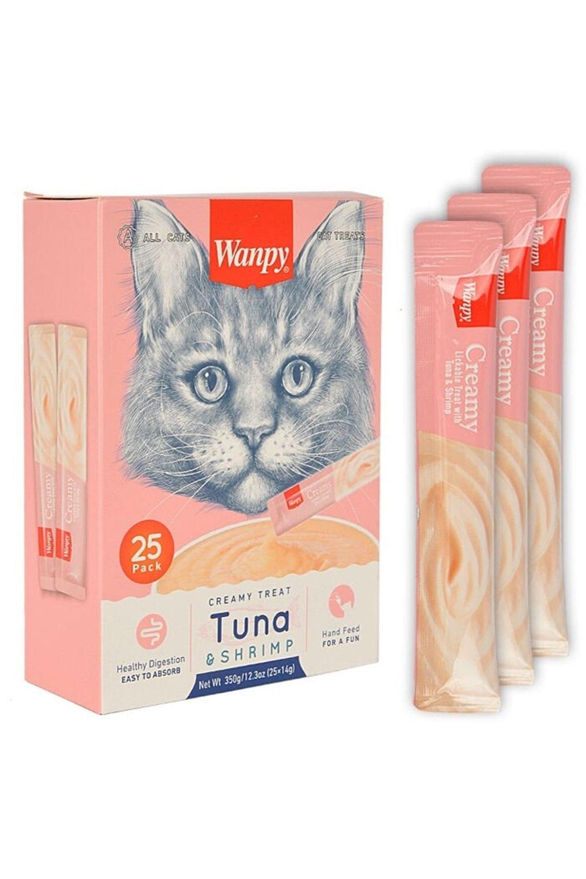 Ton Balığı Ve Karidesli Sıvı Kedi Ödülü 25x14 gr