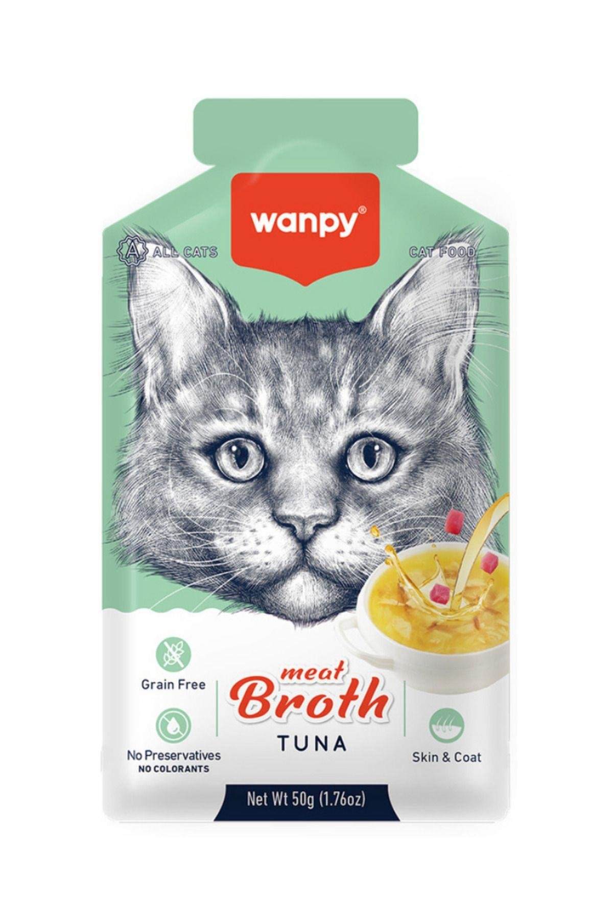 Ton Balıklı Tahılsız Kedi Çorbası 50gr - 5 Adet