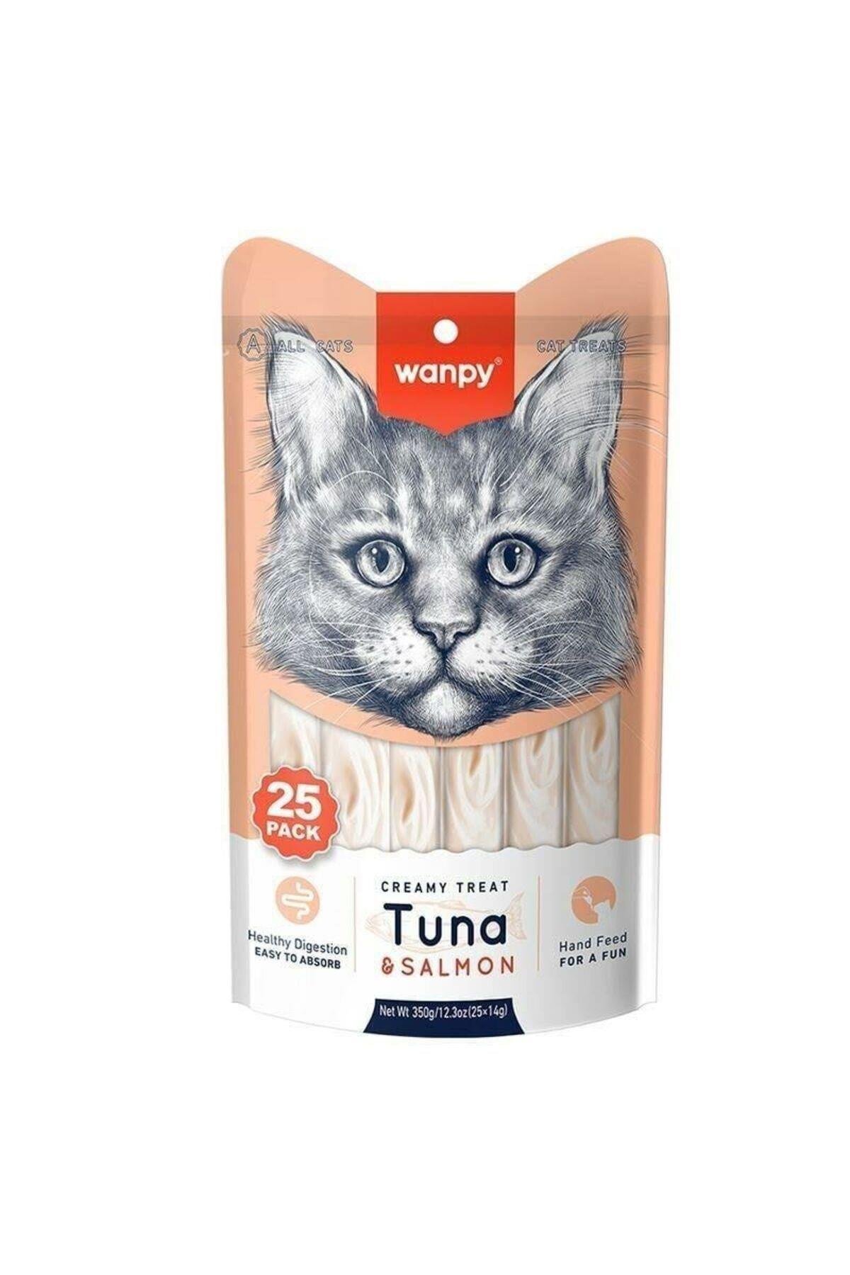 Ton Ve Somon Balıklı Sıvı Kedi Ödülü 25 X 14 gr