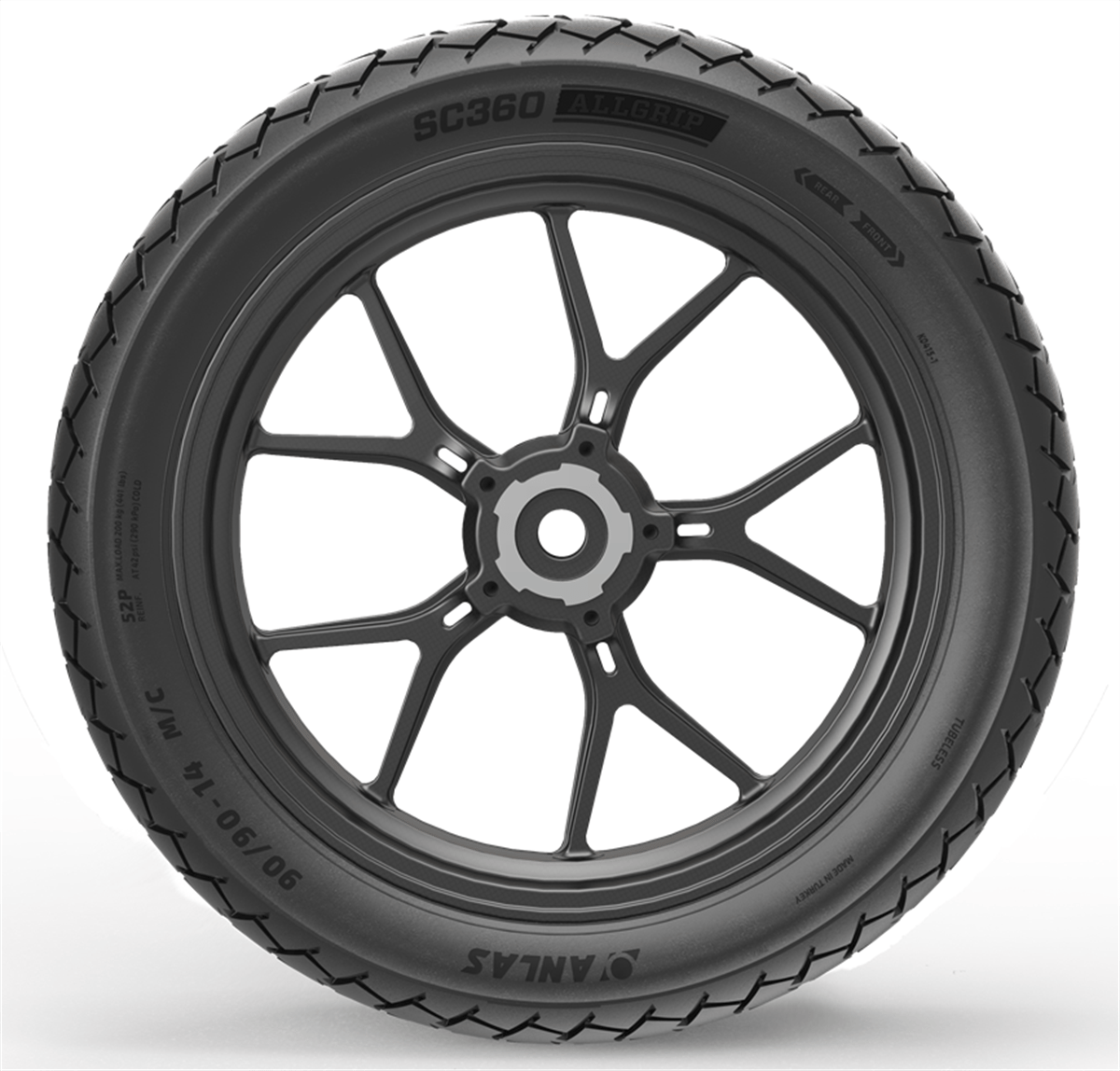 Anlas 110/70-12 SC360 AllGrip 56P Scooter Lastiği