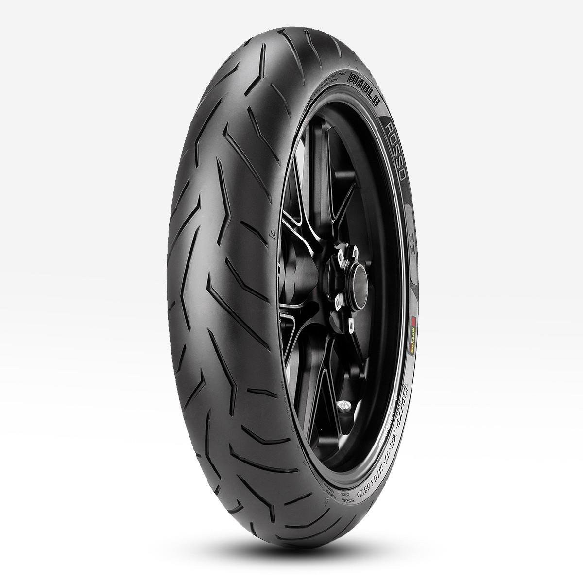 Pirelli Diablo Rosso II 120/70ZR17 (58W) TL (K) ve 160/60ZR17 (69W) TL