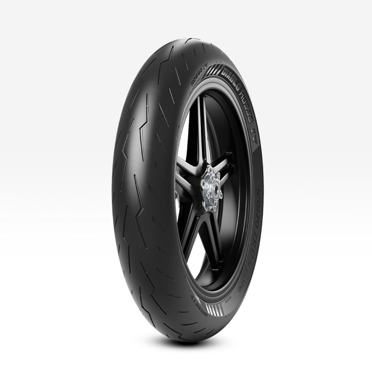 Pirelli Diablo Rosso IV 120/70ZR17 (58W) TL ve 190/50ZR17 (73W) TL