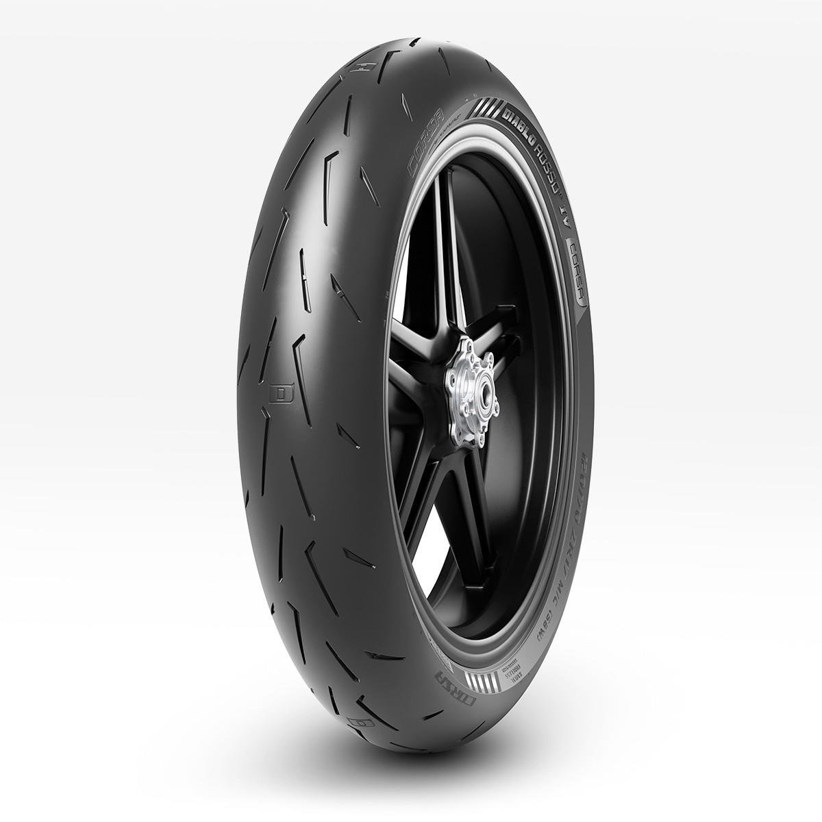 Pirelli Diablo Rosso IV Corsa 120/70ZR17 (58W) TL ve 180/60ZR17 (75W) TL
