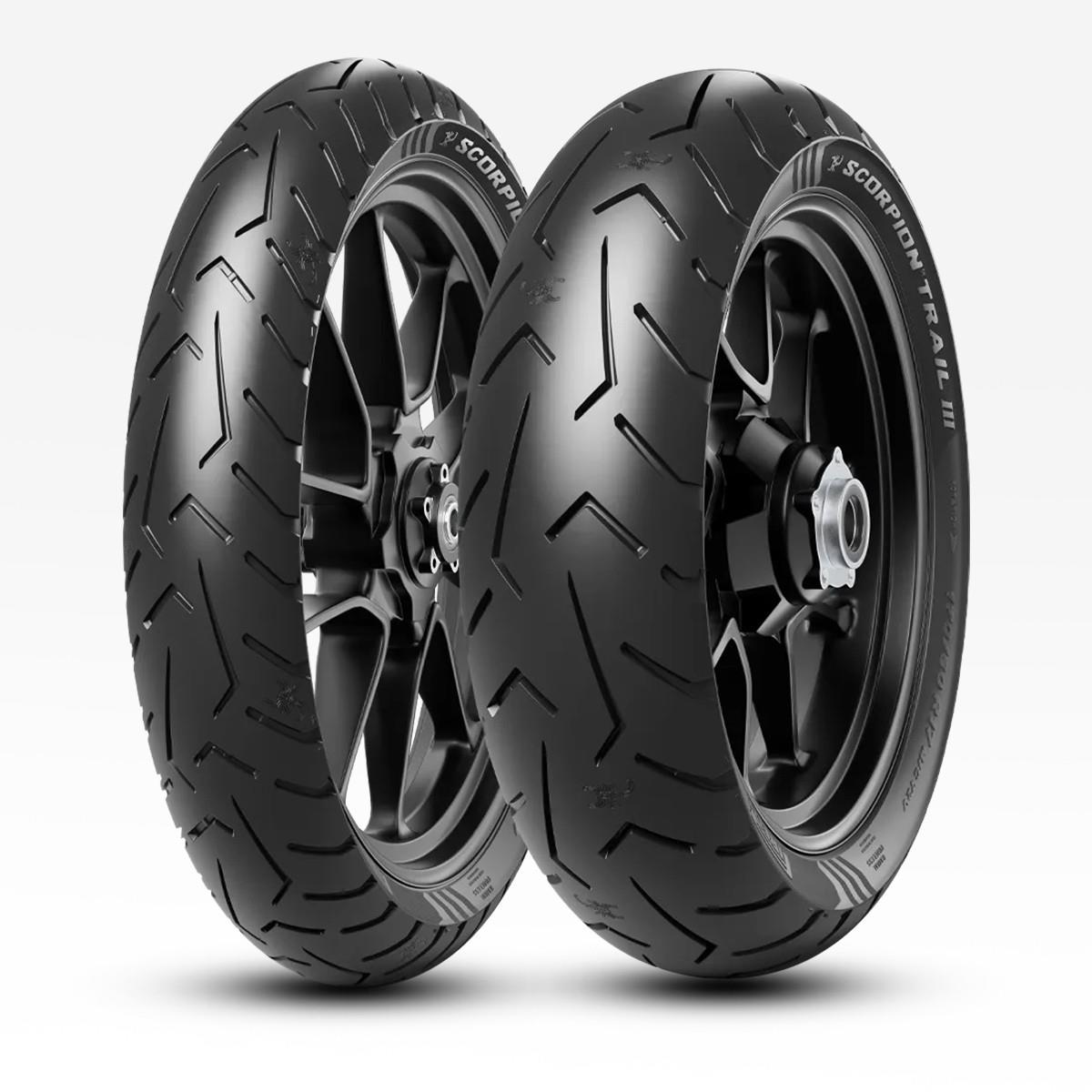Pirelli Scorpion Trail III 100/90-19 57V TL ve 150/70R17 69V TL