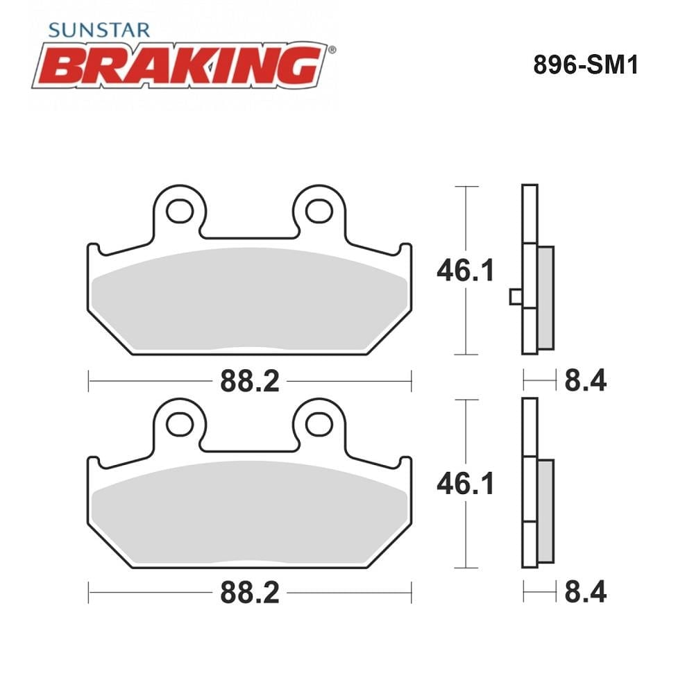 YARI METALİK ARKA FREN BALATASI / SUZUKI / AN 650 BURGMAN / 650cc / ARKA  / 2004-2005-2006-2007-2008-2009-2010-2011-2012-2013-2014-2015-2016-2017-2018-2019