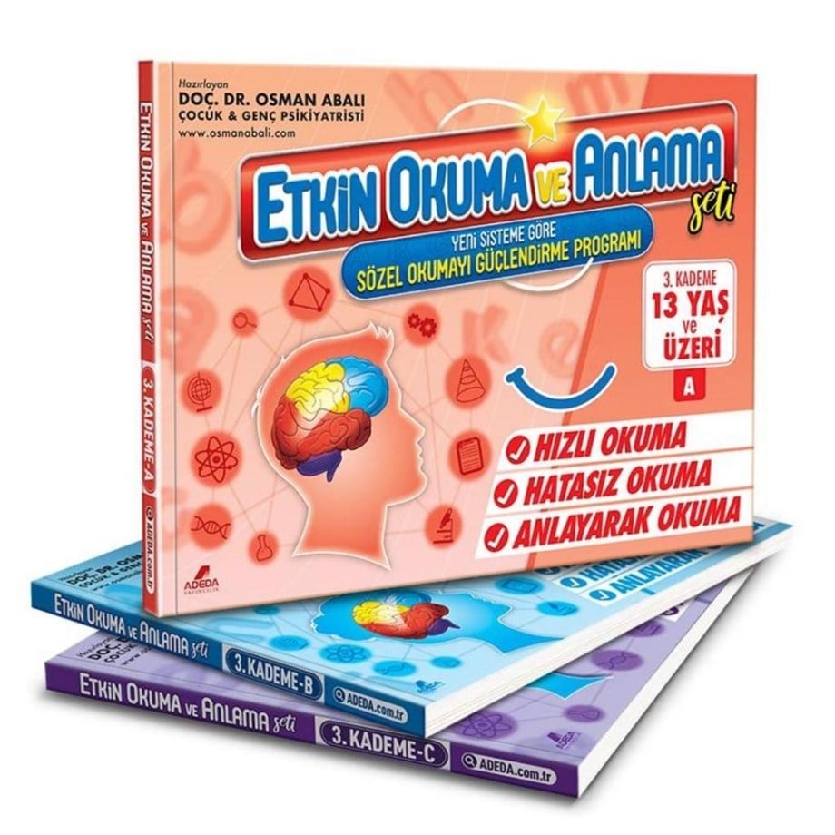 Adeda Etkin Okuma ve Anlama Seti - 3.Kademe