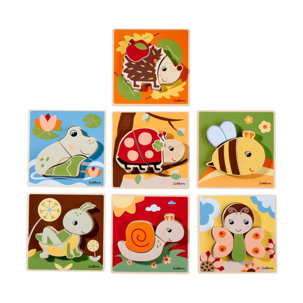 Eichhorn Ahşap Puzzle 3 Parça
