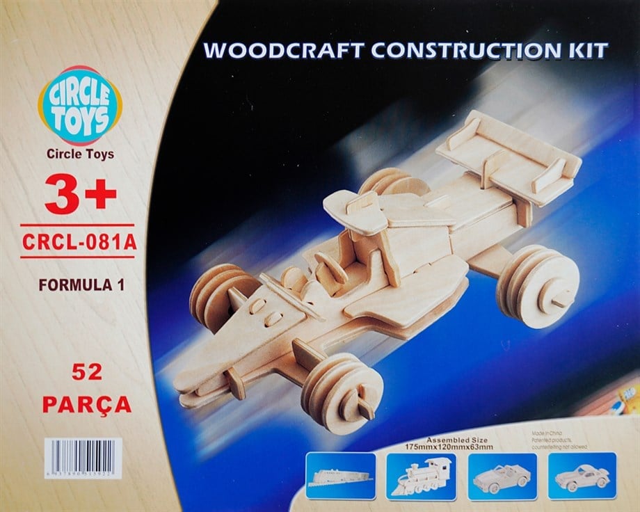 Formula 1 (Formula 1 Araba) Ahşap Maket