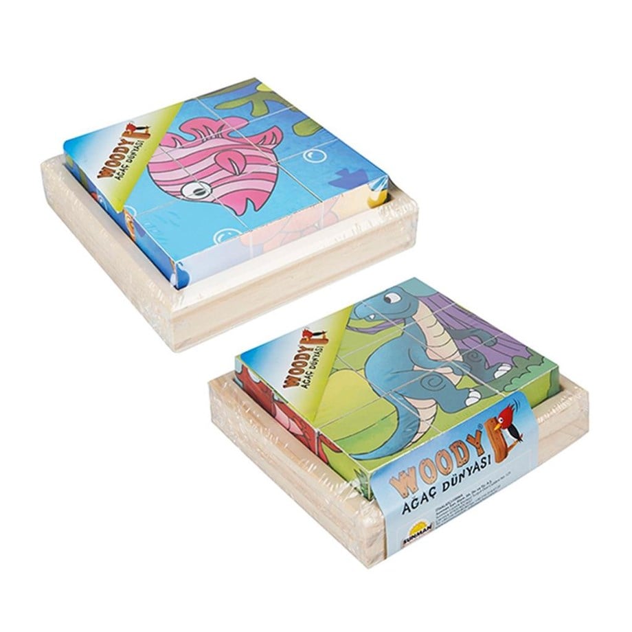 Küp Puzzle Deniz / Orman Hayvanları