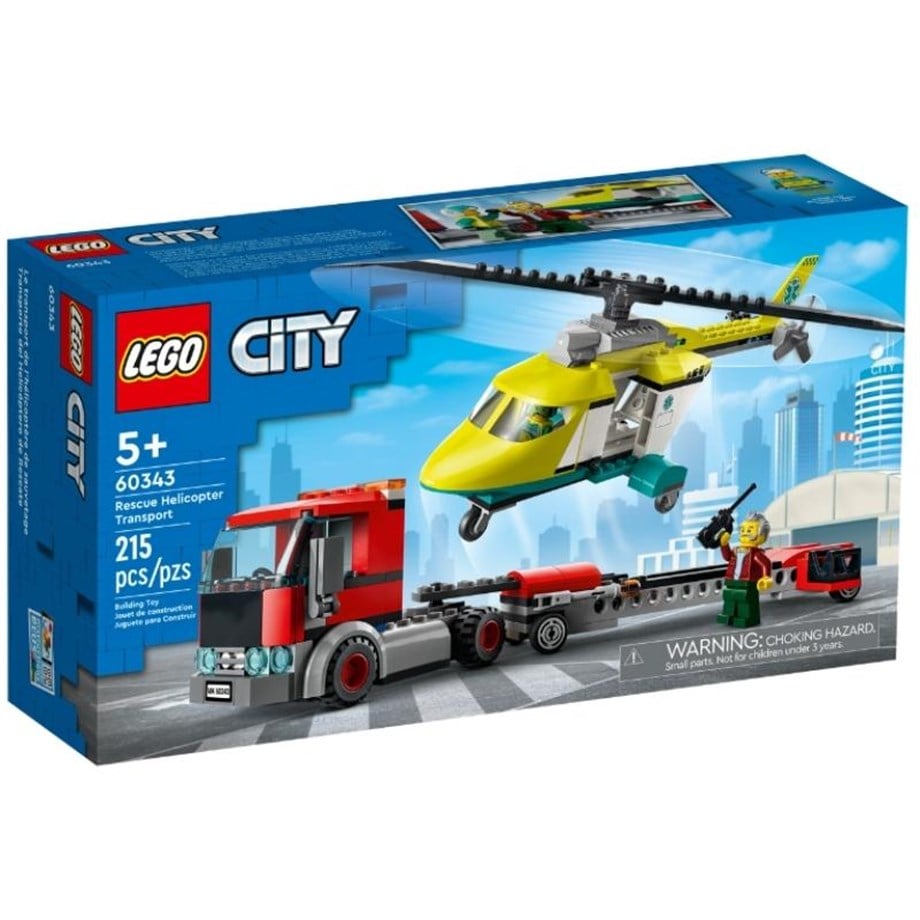 LEGO City Kurtarma Helikopteri Nakliyesi