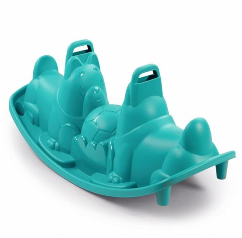 Smoby Sallanan Tahteravalli - Mavi Köpek Efektli 830202
