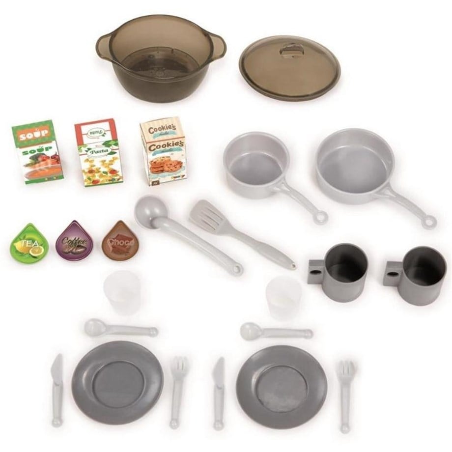 Smoby Tefal Opencook Hazır-Katlanır Elektronik Bubble Mutfak Seti