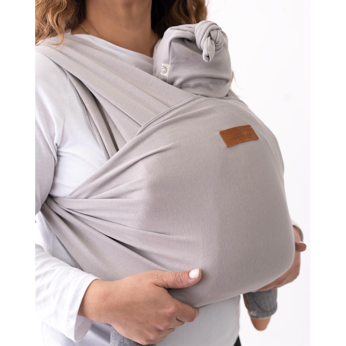 Esnek Sling Taş- Bebek Taşıma Şalı- %100 Pamuklu Yumuşak Doku -Kese ve Bere Hediyeli
