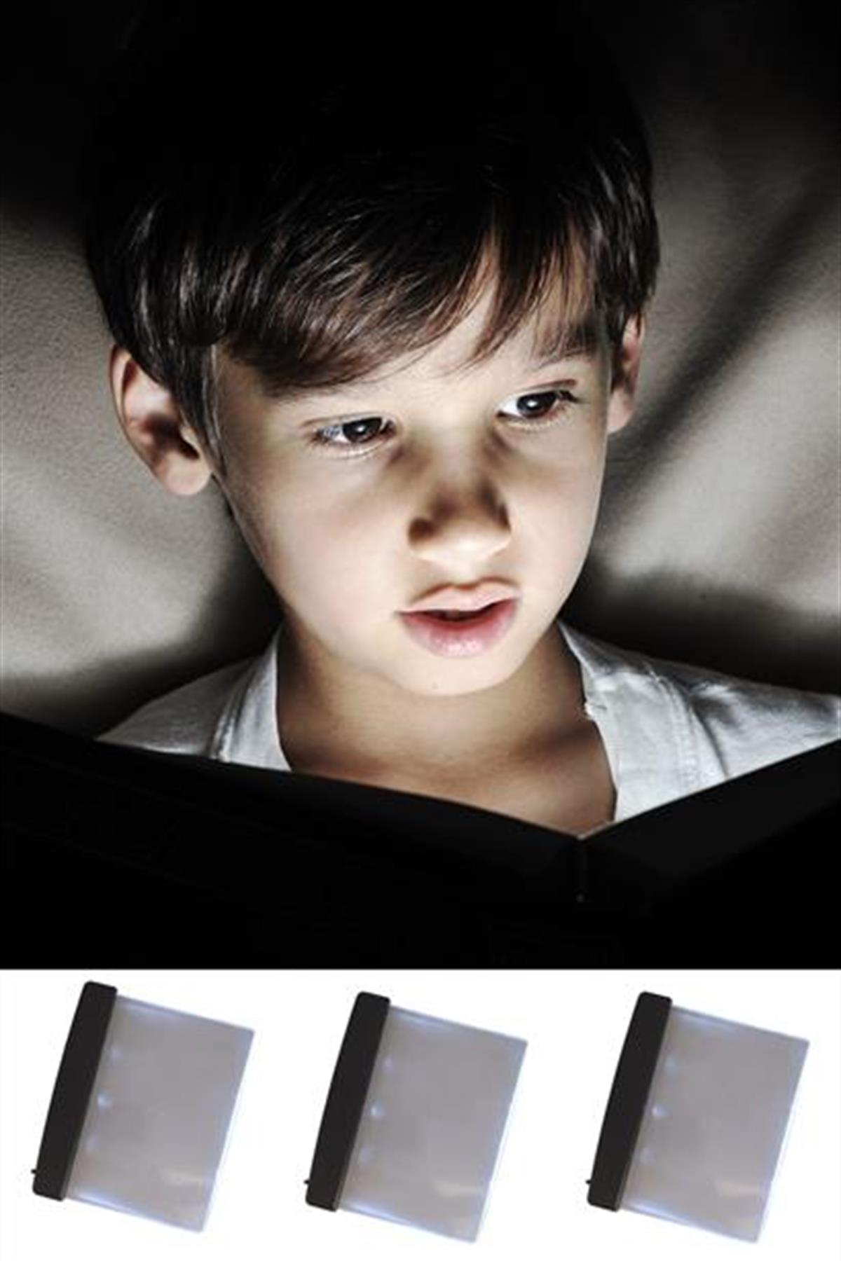 BUFFER® Kitap Arası Okuma Işığı Led Panel Kitap Okuma Lambası