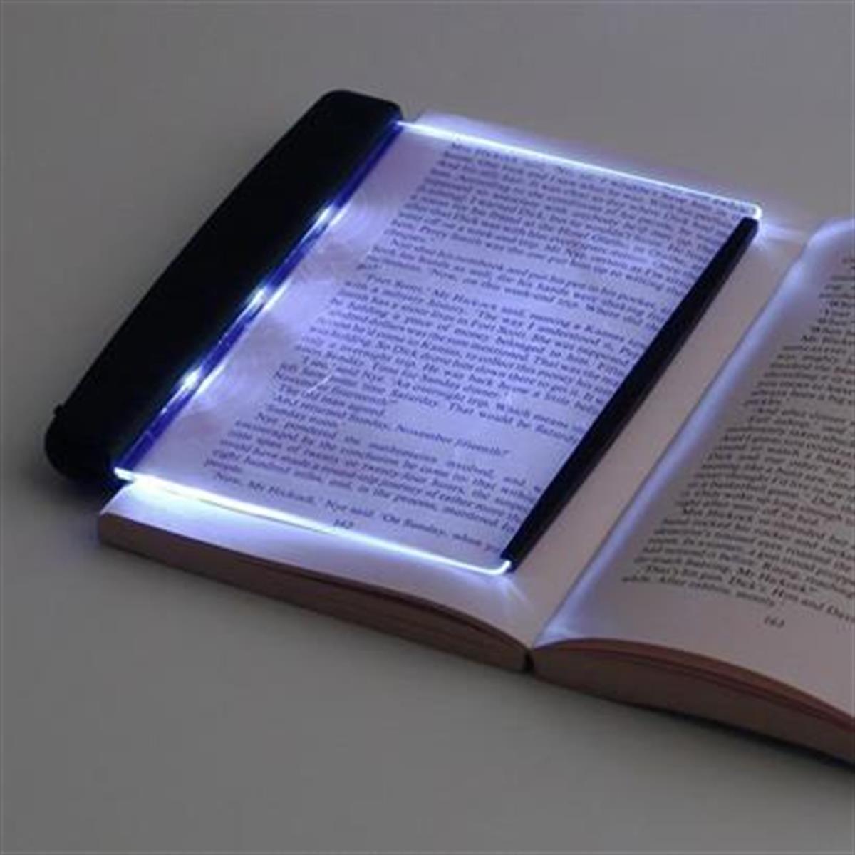 BUFFER® Kitap Arası Okuma Işığı Led Panel Kitap Okuma Lambası