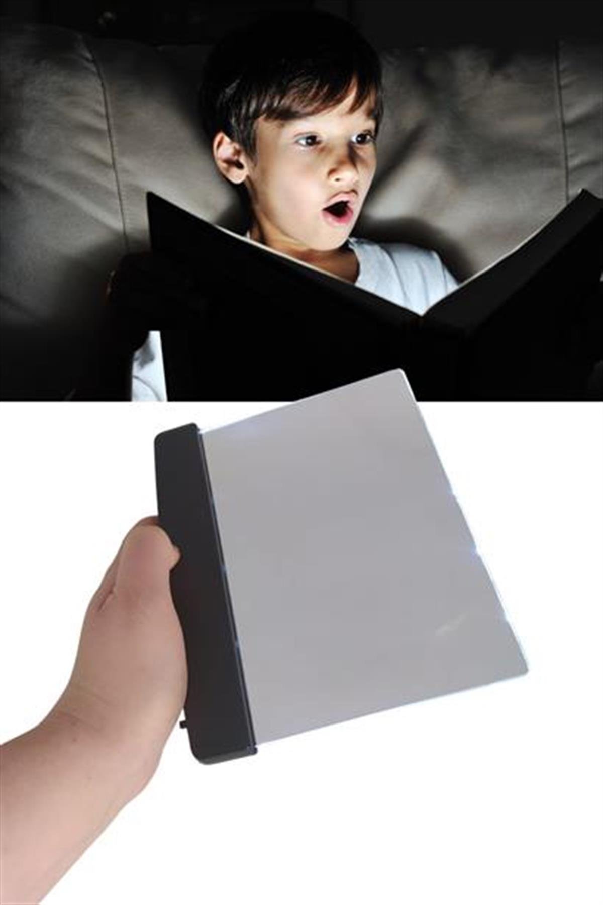 BUFFER® Kitap Arası Okuma Işığı Led Panel Kitap Okuma Lambası