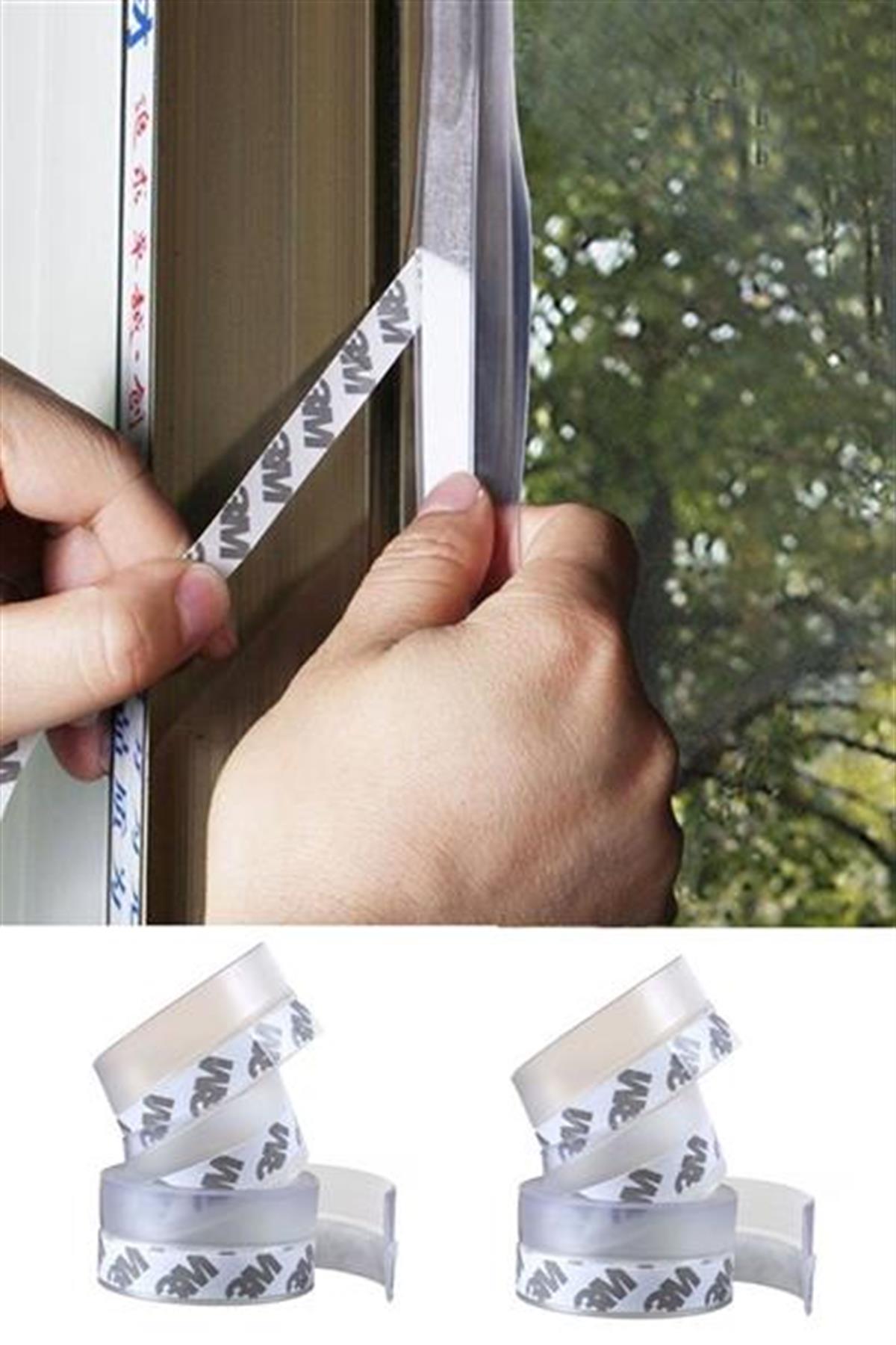BUFFER® Pencere ve Kapı Eşiği Bandı Kendinden Yapışkanlı Silikon Şerit