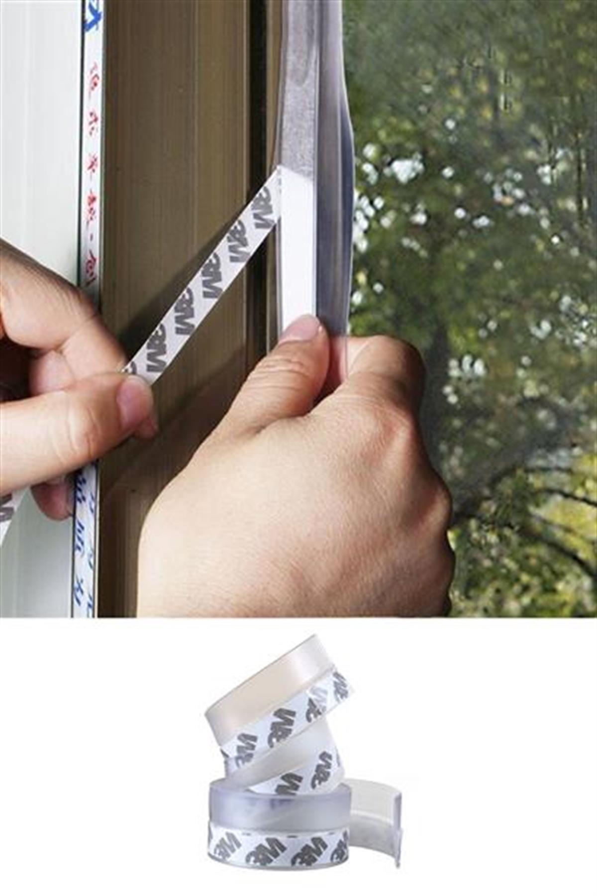BUFFER® Pencere ve Kapı Eşiği Bandı Kendinden Yapışkanlı Silikon Şerit
