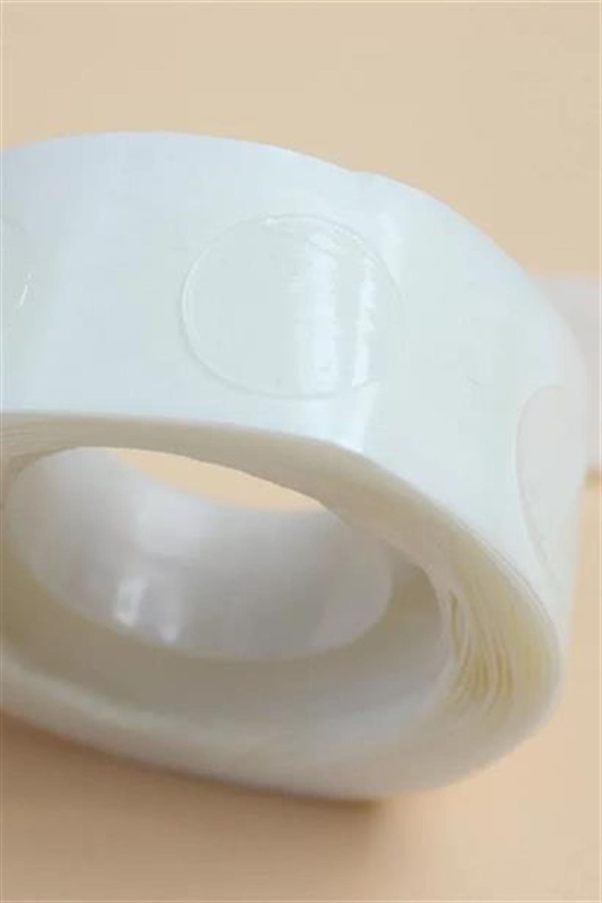 BUFFER® Sticker Damla Model Çift Taraflı Yapışkan Balon Yapıştırıcısı
