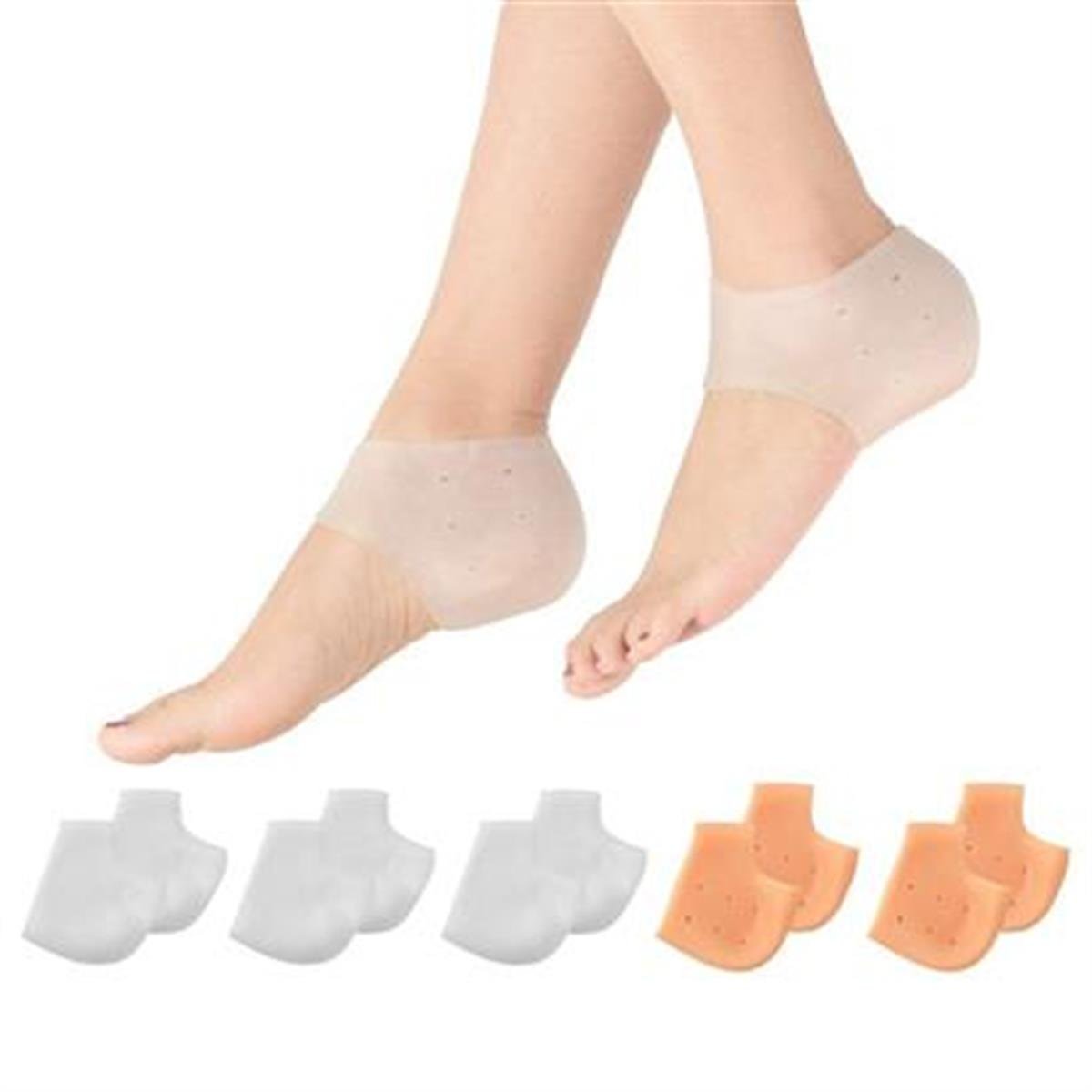 BUFFER® Unisex Görünmez Silikon Topuk Yükseltici