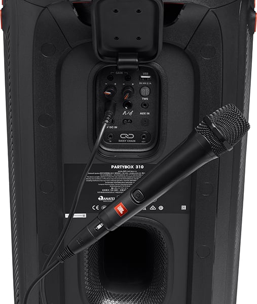 JBL Partybox Kablolu Mikrofon - Siyah