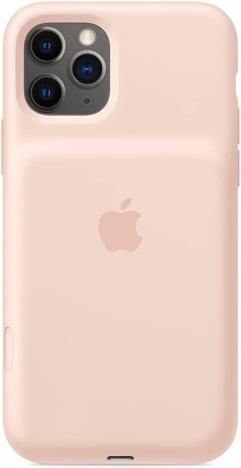Apple iPhone 11 Pro Smart Battery Case Kum Pembes