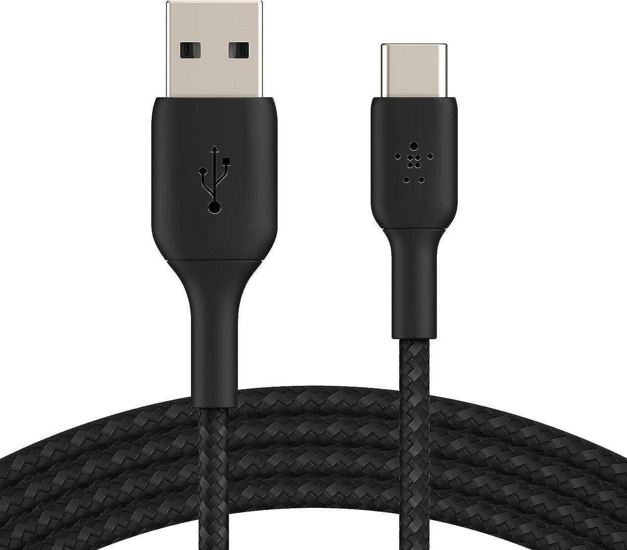 Belkin Type-c Örgülü Data & Hızlı Şarj Kablo 1m Siyah / Cab002bt1mbk