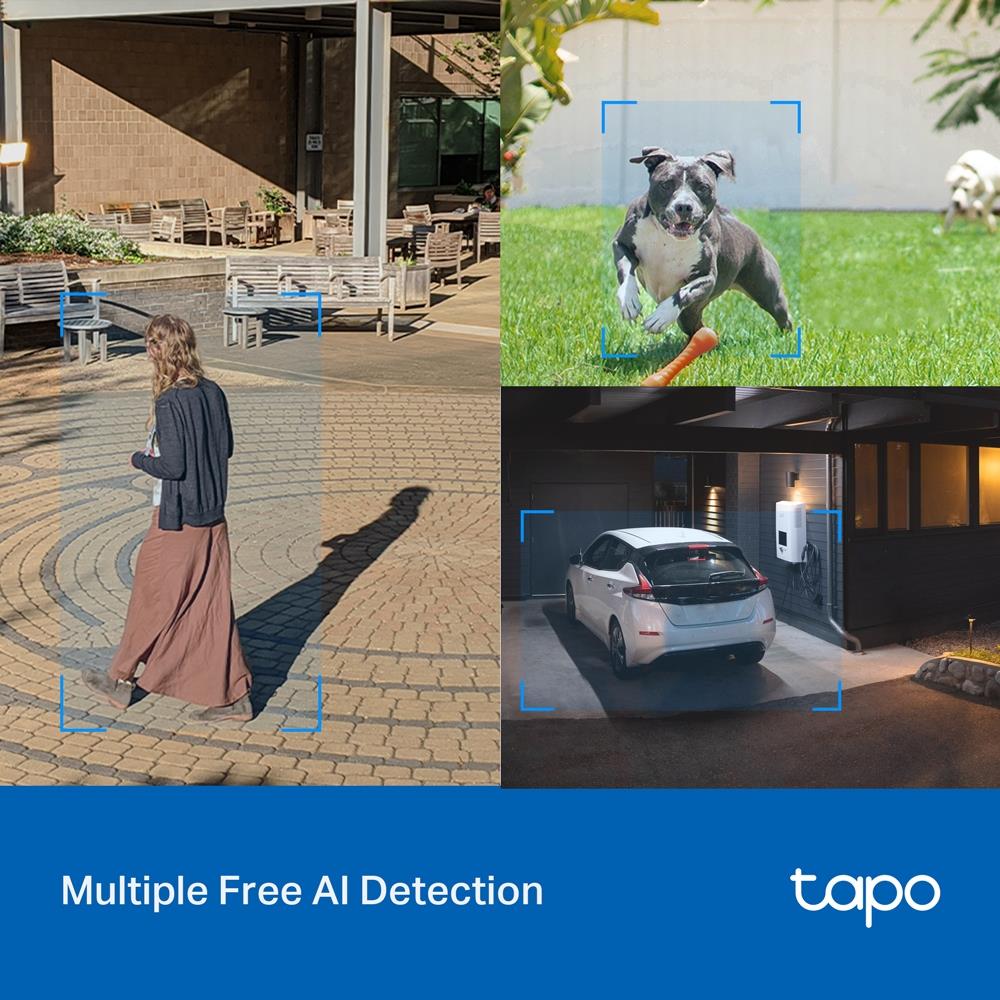 TP-Link Tapo C520WS 2K QHD Outdoor IP66 Pan/Tilt Wi-Fi Güven Kamerası 