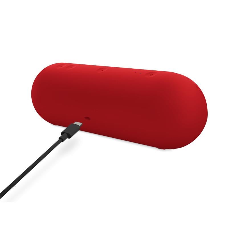 Beats Pill Kablosuz Bluetooth Hoparlör IP67 - Derin Kırmızı