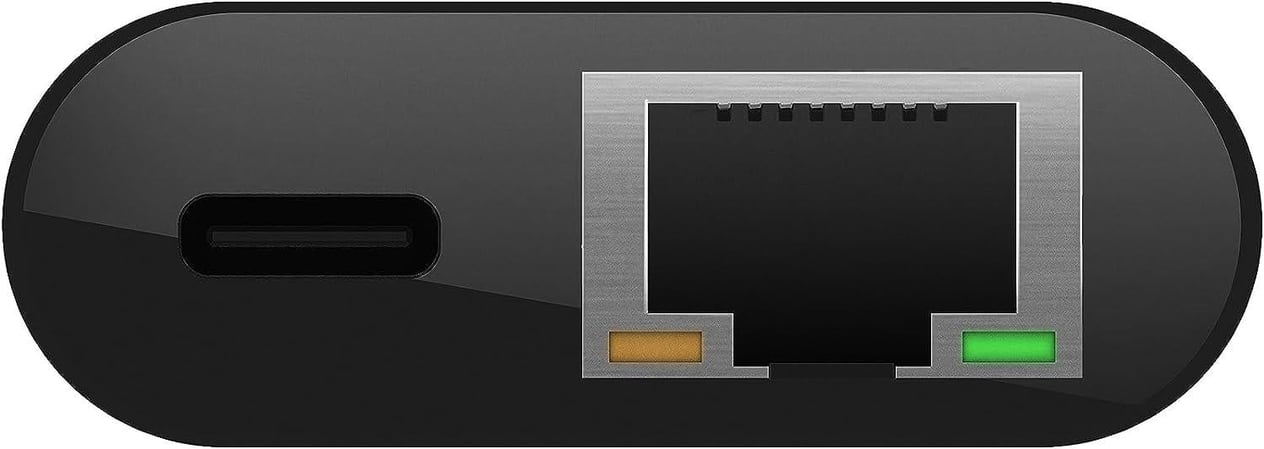 Belkin Inc001btbk Usb-c Şarj + Ethernet Çoğaltıcı