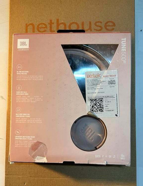 OUTLET JBL T500BT Kulak Üstü Bluetooth Kulaklık – Pembe