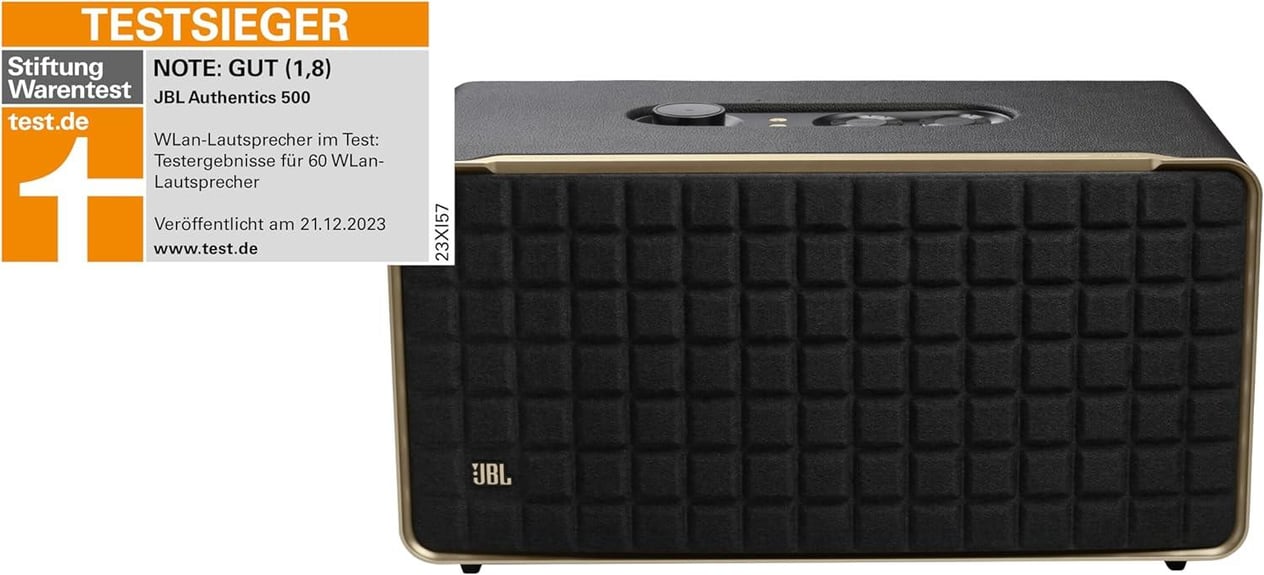 JBL Authentic 500, Wireless Hoparlör - Siyah