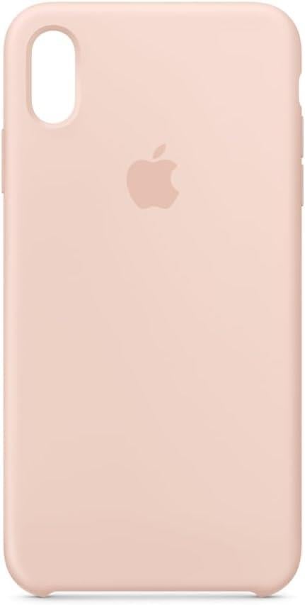 Apple iPhone XS Max Silikon Kılıf Kum Pembesi