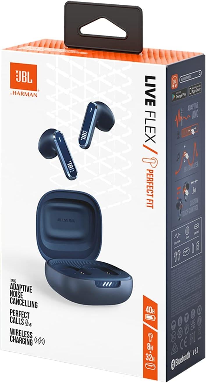 JBL Live Flex Kablosuz Kulakiçi Kulaklık - Mavi
