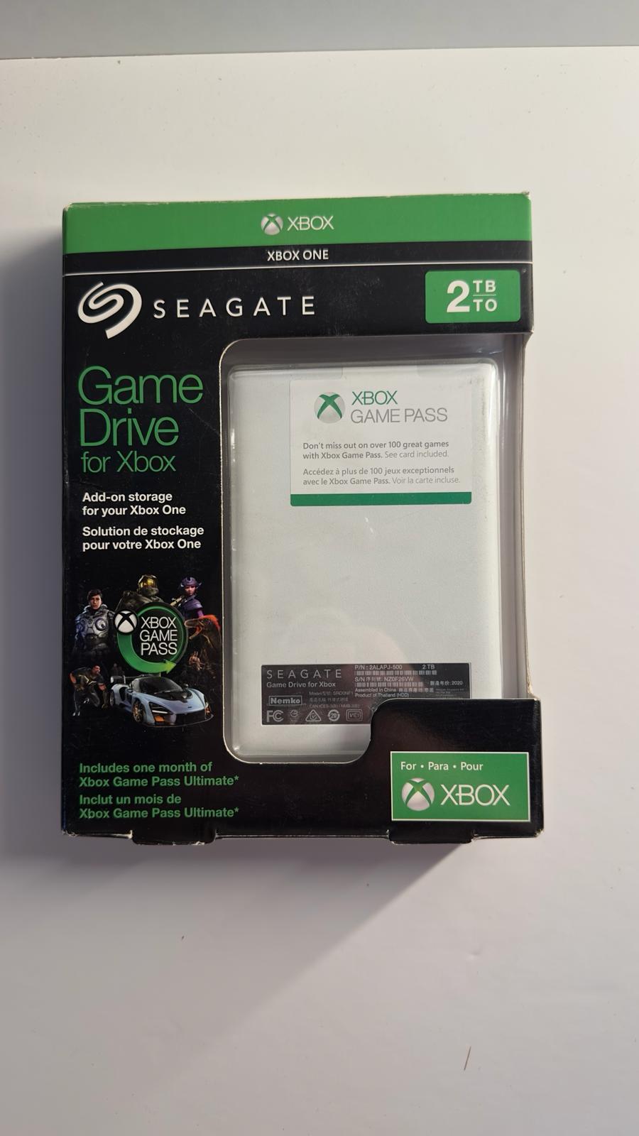OUTLET Seagate Game Drive for Xbox, 2 TB Harici HDD  (STEA2000417)
