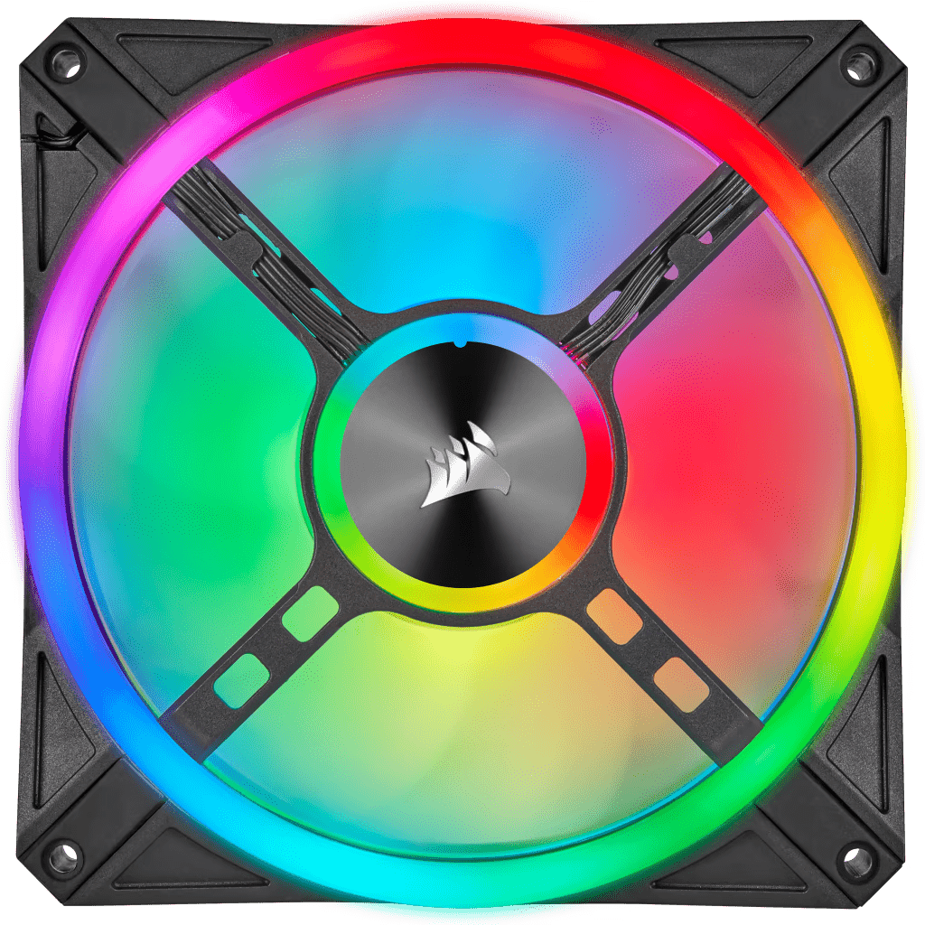 Corsair iCUE QL140 RGB 140mm PWM Single Pack Kasa Fanı Siyah CO-9050099-WW