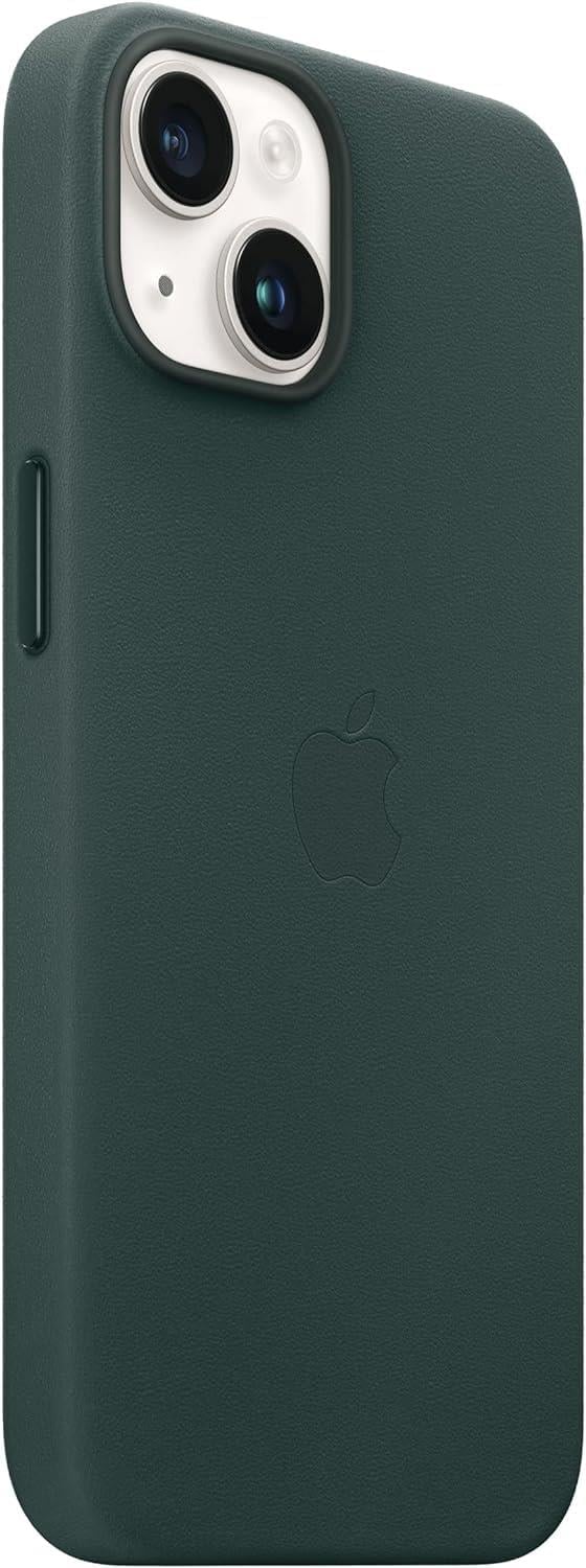Apple iPhone 14 için MagSafe Özellikli Deri Kılıf - Forest Green MPP53ZM/A