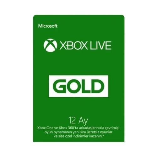 Microsoft Xbox Live Gold Üyeliği - 12 Ay
