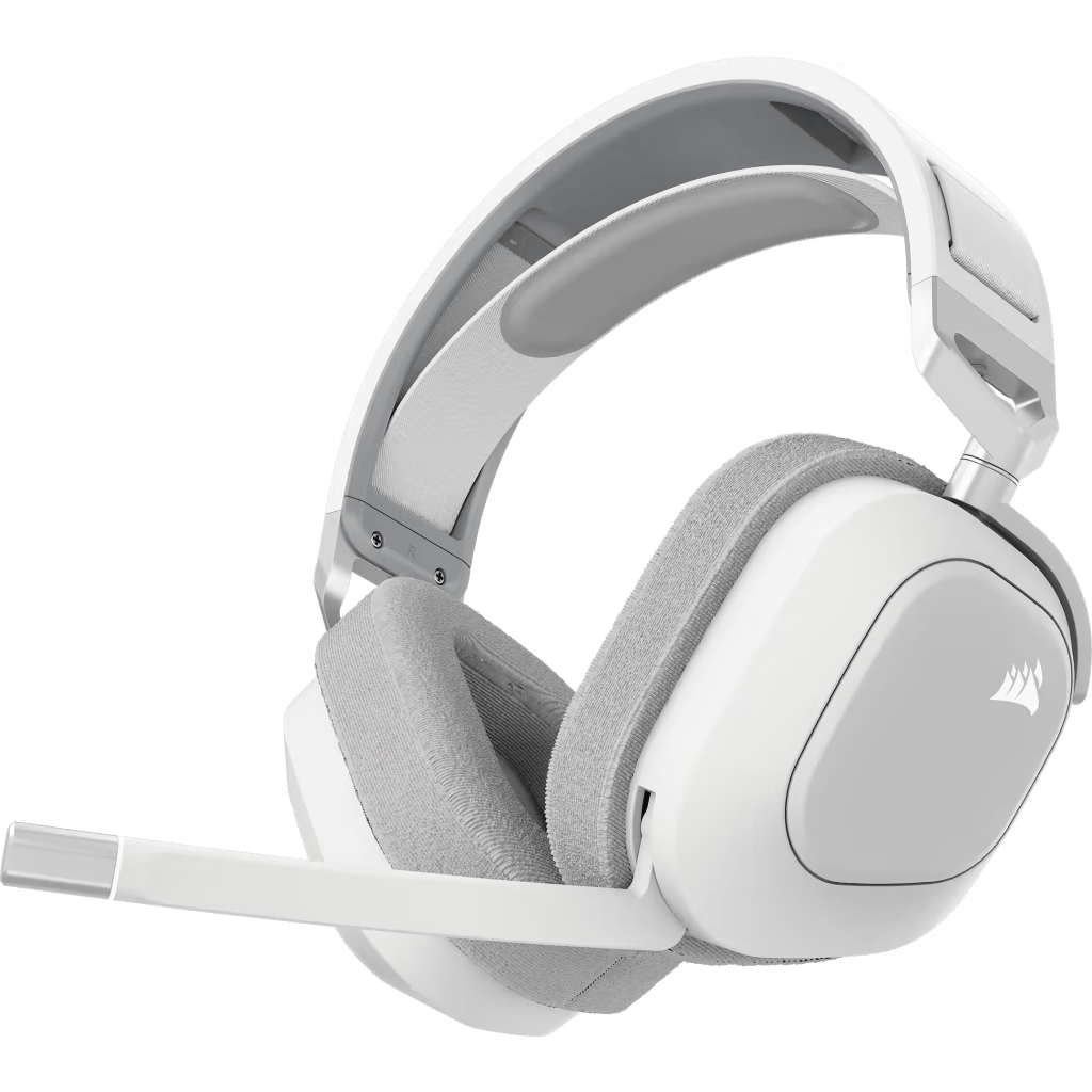 Corsair HS80 MAX Dolby Atmos Kablosuz Gaming Kulaklık Beyaz (CA-9011296-EU)