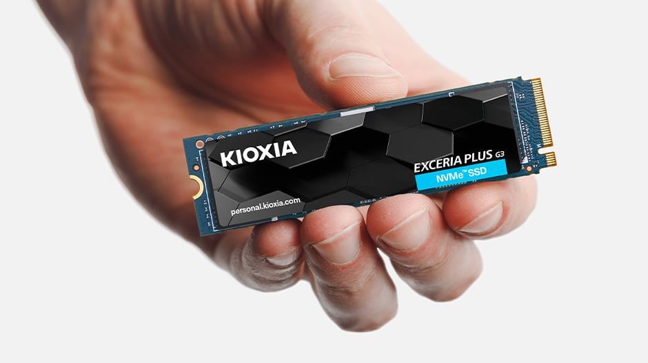 Kioxia PCIe M2 2TB Exceria Plus G3 NVMe 3D 5000/3900