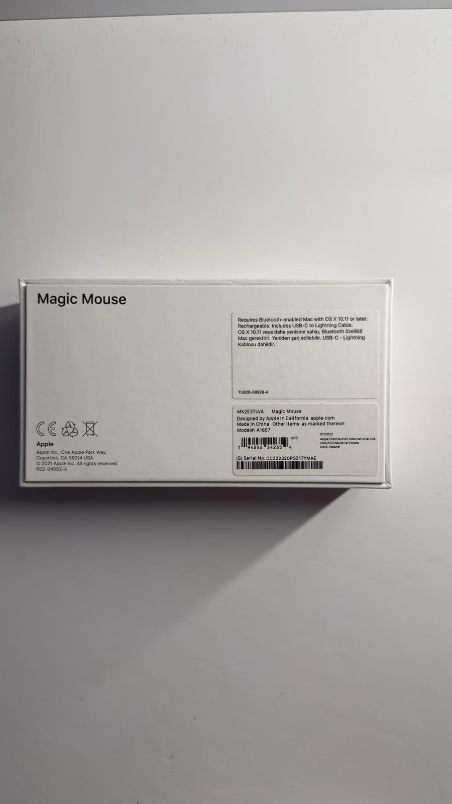 OUTLET Apple Magic Mouse 