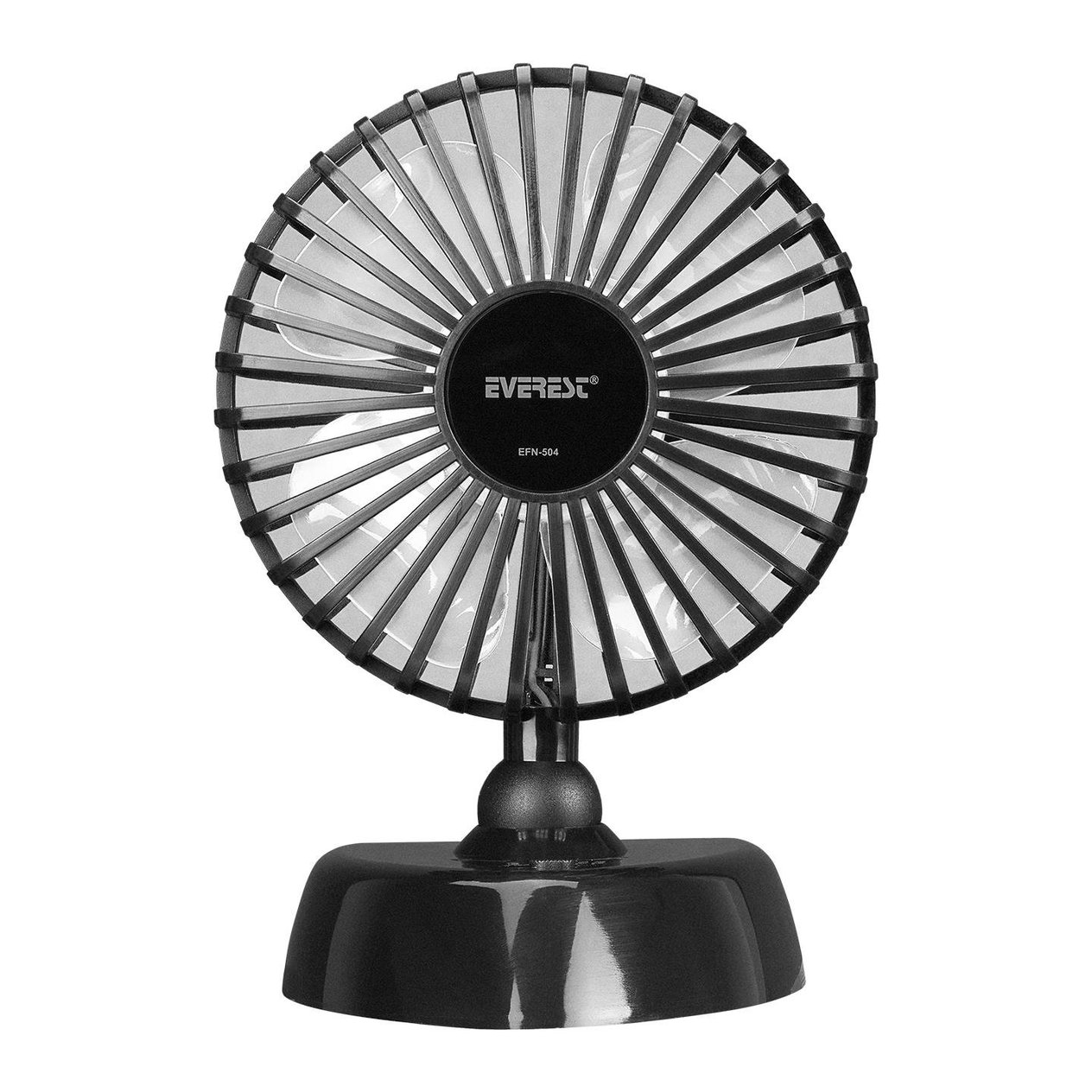 Everest EFN-504 Taşınabilir Masaüstü Siyah USB Fan